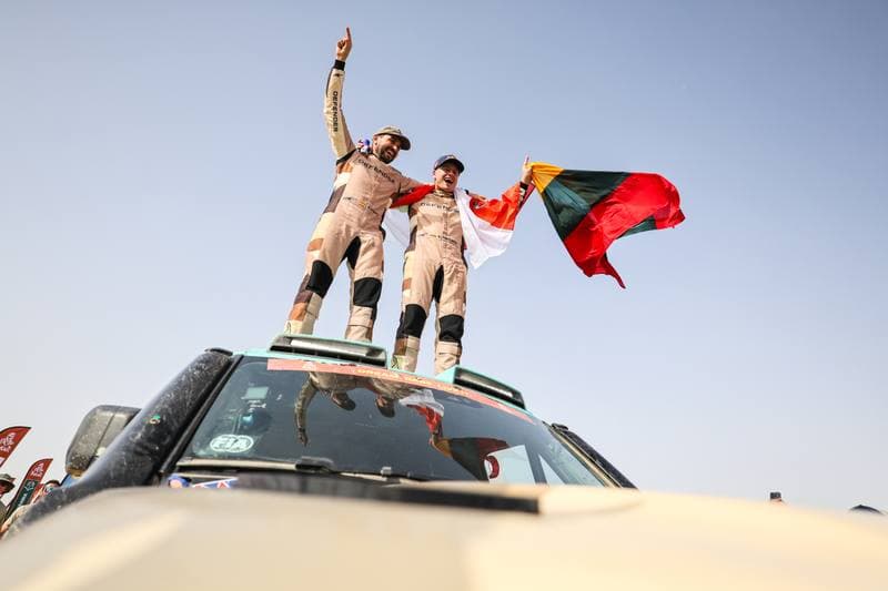Motorsport. Dakar Rally. Finish. 17.01.2026
