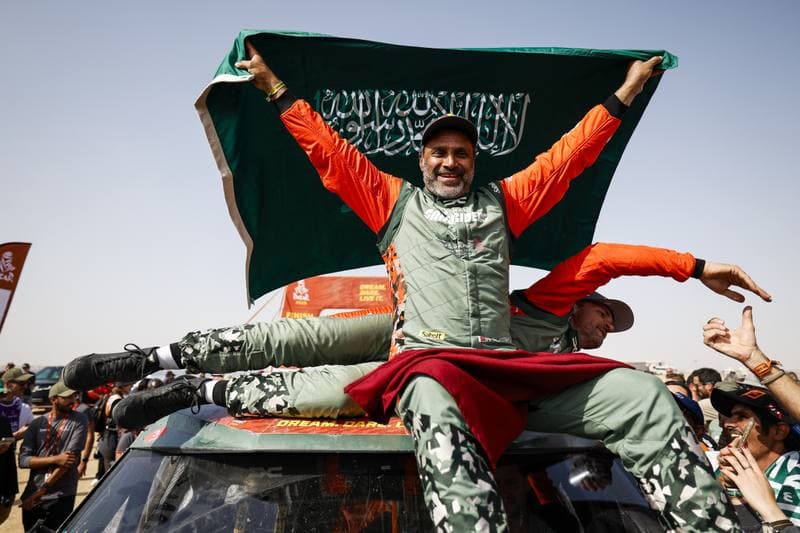 Motorsport. Dakar Rally. Finish. 17.01.2026