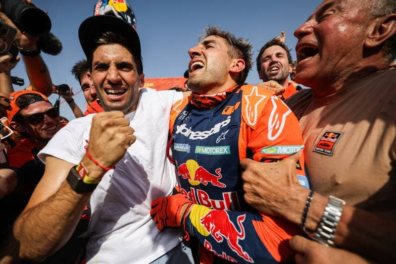 Motorsport. Dakar Rally. Finish. 17.01.2026