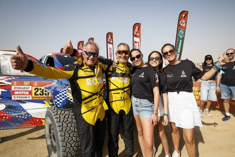 Motorsport. Dakar Rally. Finish. 17.01.2026