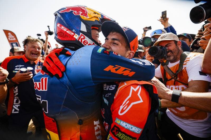 Motorsport. Dakar Rally. Finish. 17.01.2026