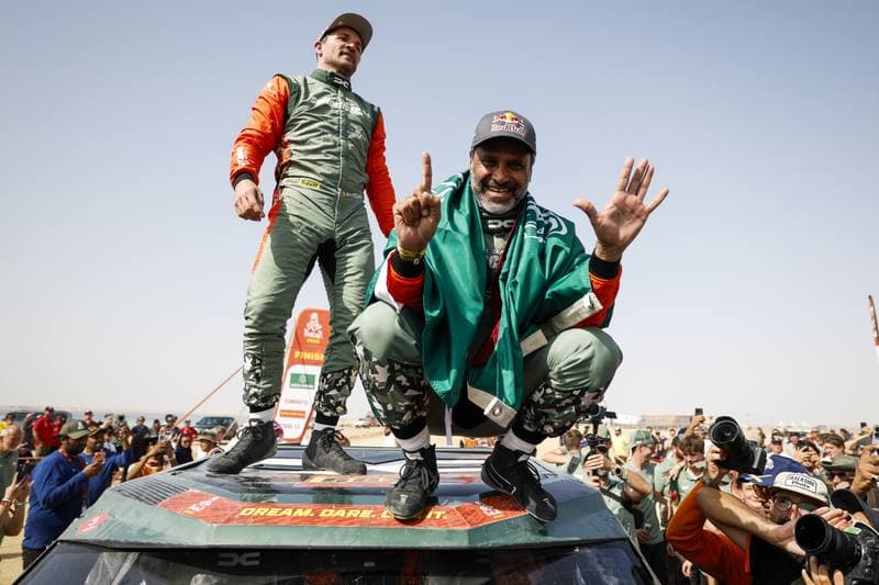 Motorsport. Dakar Rally. Finish. 17.01.2026