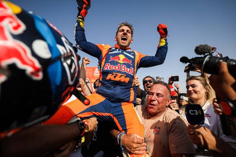 Motorsport. Dakar Rally. Finish. 17.01.2026