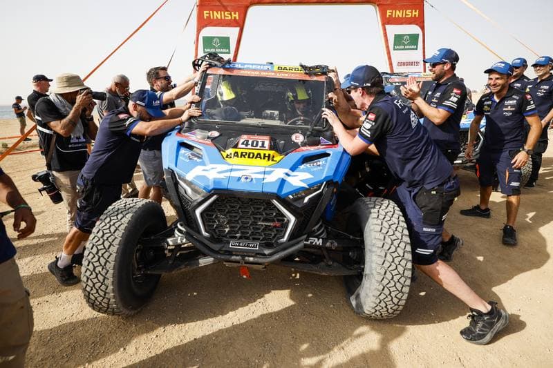 Motorsport. Dakar Rally. Finish. 17.01.2026
