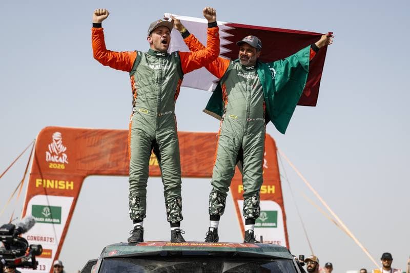 Motorsport. Dakar Rally. Finish. 17.01.2026