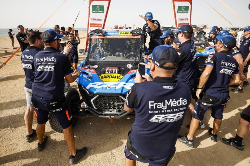 Motorsport. Dakar Rally. Finish. 17.01.2026