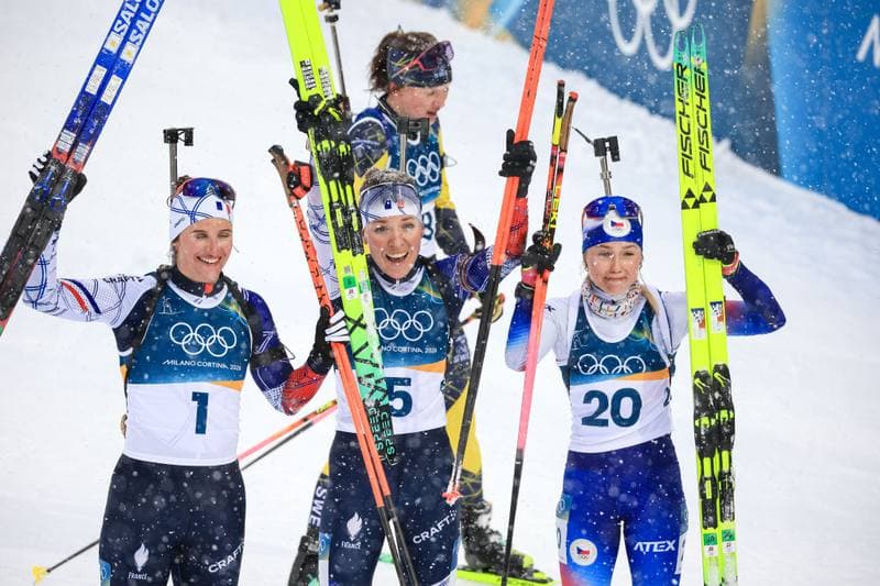 Biathlon. Olympic Winter Games Milano-Cortina 2026. Women's 12.5km Mass Start. 21.02.2026