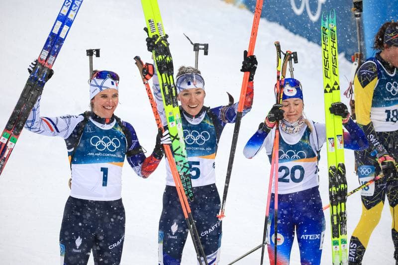 Biathlon. Olympic Winter Games Milano-Cortina 2026. Women's 12.5km Mass Start. 21.02.2026