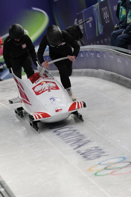 Bobsleigh. XXV Olympic Winter Games. Official Training. 19.02.2026