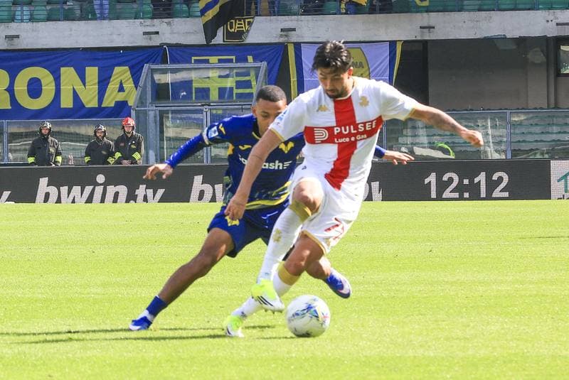 Football. Serie A. Hellas Verona - Genoa. 15.03.2026