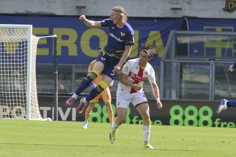 Football. Serie A. Hellas Verona - Genoa. 15.03.2026