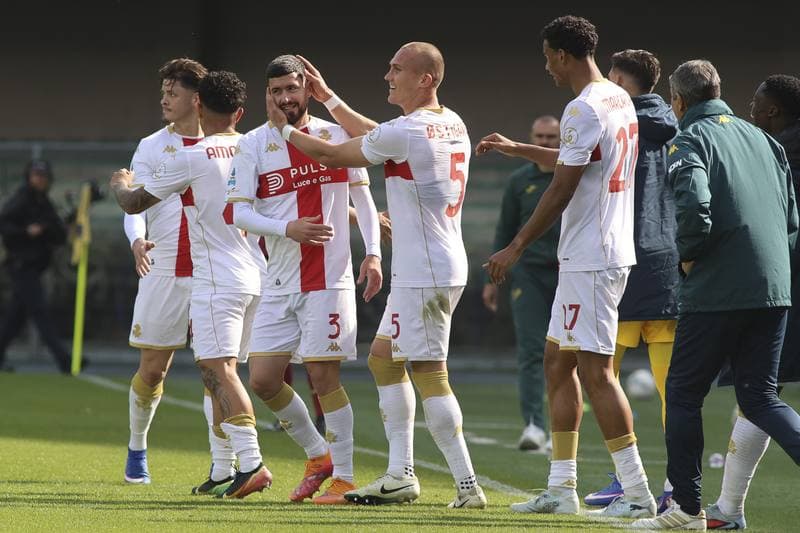 Football. Serie A. Hellas Verona - Genoa. 15.03.2026