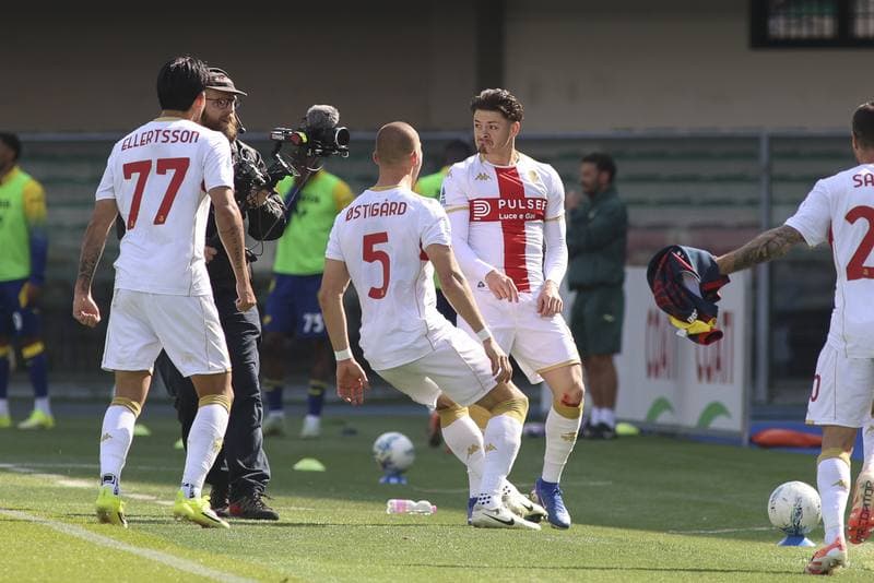 Football. Serie A. Hellas Verona - Genoa. 15.03.2026