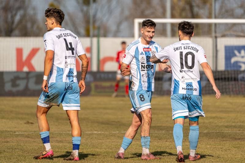 Football. Betclic 2 liga. Swit Szczecin - Unia Skierniewice. 28.02.2026