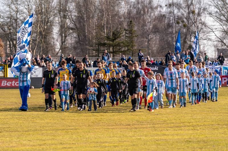 Football. Betclic 2 liga. Swit Szczecin - Unia Skierniewice. 28.02.2026