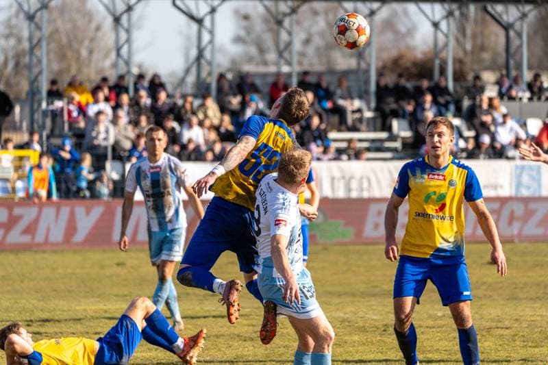 Football. Betclic 2 liga. Swit Szczecin - Unia Skierniewice. 28.02.2026