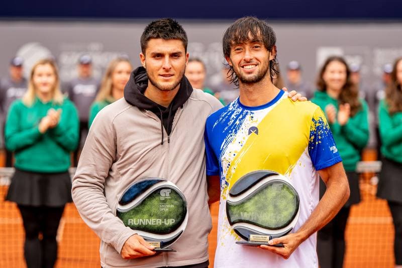 Tennis. Invest In Szczecin Open 2025. Ivan Liutarevich Bruno Pujol Navarro - Denys Molchanov David Pichlera. 13.09.2025