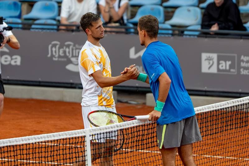 Tennis. Invest In Szczecin Open 2025. Ivan Liutarevich Bruno Pujol Navarro - Denys Molchanov David Pichlera. 13.09.2025