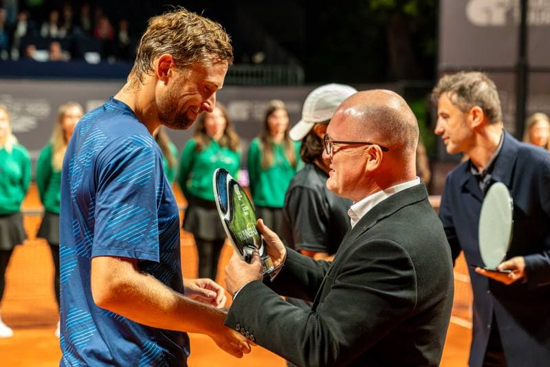 Tennis. Invest In Szczecin Open 2025. Ivan Liutarevich Bruno Pujol Navarro - Denys Molchanov David Pichlera. 13.09.2025