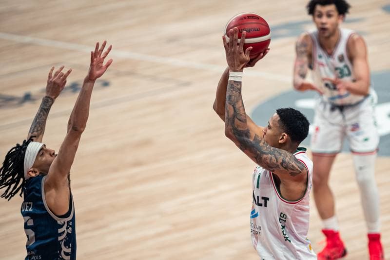 Basketball. Pekao S.A Puchar Polski. WKS Slask Wroclaw - Dziki Warszawa. 20.02.2026