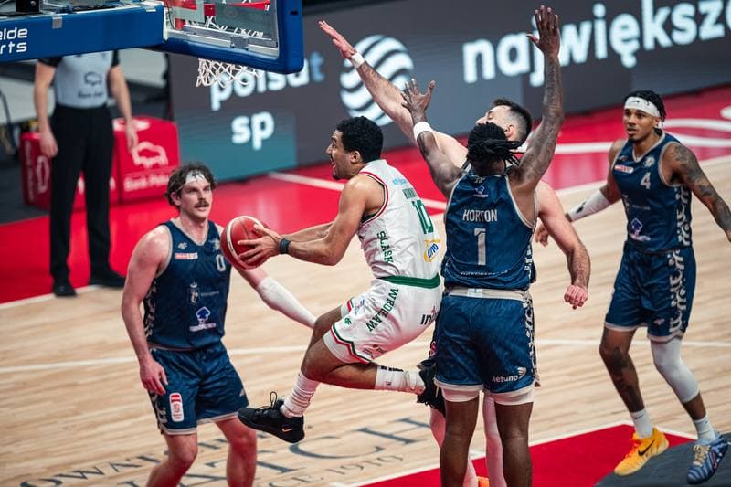 Basketball. Pekao S.A Puchar Polski. WKS Slask Wroclaw - Dziki Warszawa. 20.02.2026
