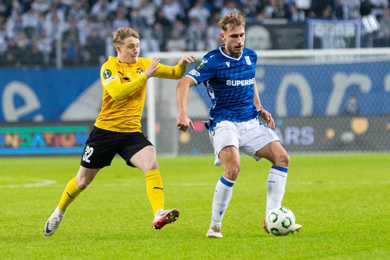 Football. UEFA Conference League. Lech Poznan - KuPS. 26.02.2026