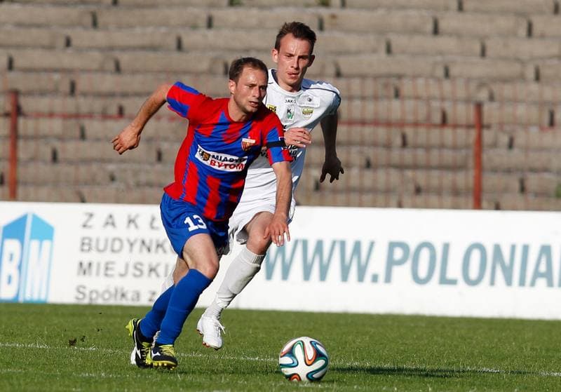 Football. II Liga. Polonia Bytom - Rozwoj Katowice. 08.06.2014