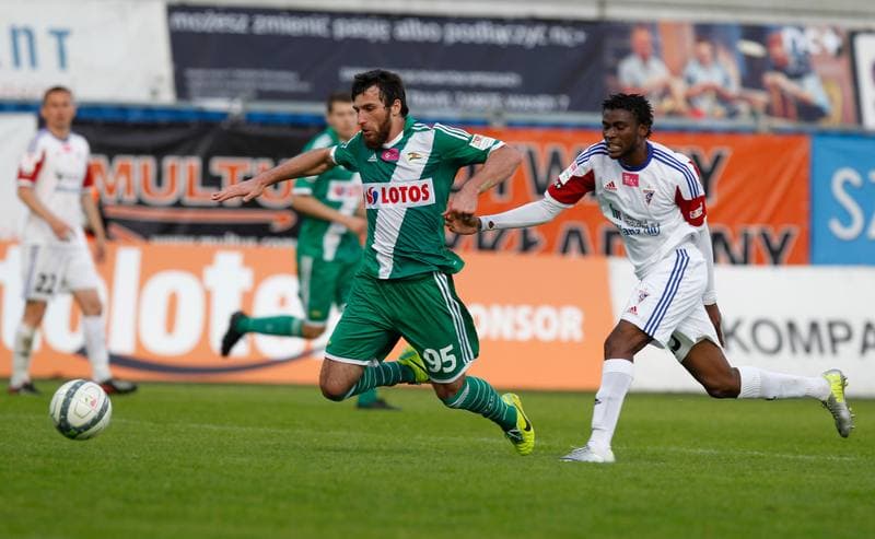 Football. T-Mobile Ekstraklasa. Gornik Zabrze - Lechia Gdansk. 01.06.2014