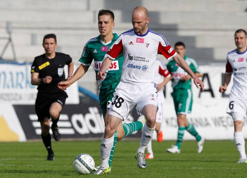 Football. T-Mobile Ekstraklasa. Gornik Zabrze - Lechia Gdansk. 01.06.2014
