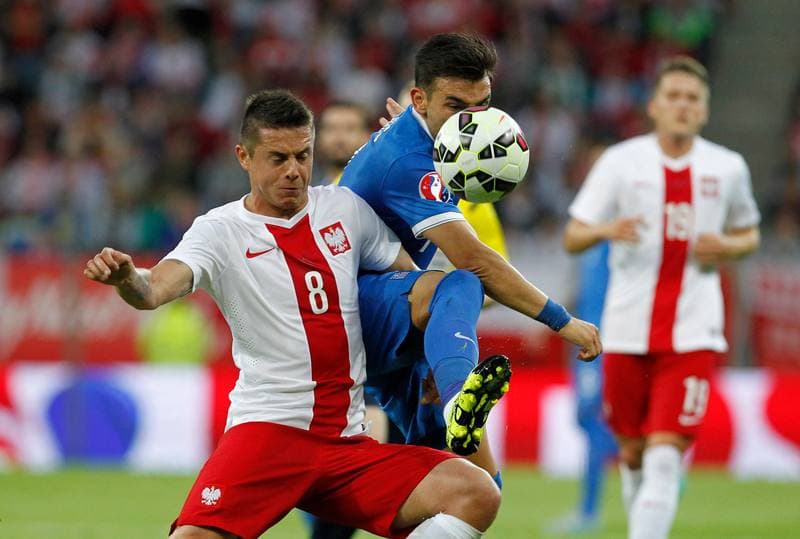 Football. International Friendly. Poland - Greece. 16.06.2015