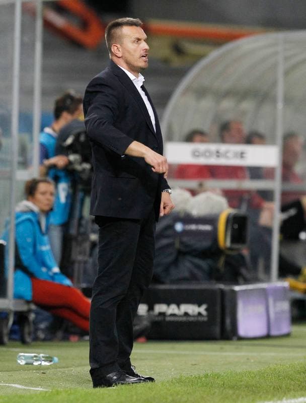Football. T-Mobile Ekstraklasa. Podbeskidzie Bielsko Biala - Zaglebie Lubin. 27.05.2014