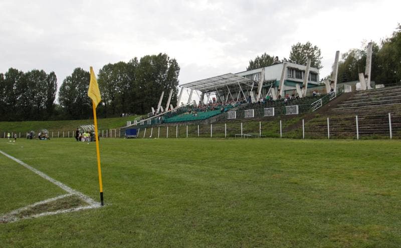 Football. III Liga Opolsko - Slaska. Szombierki Bytom - Rekord Bielsko Biala. 20.08.2014