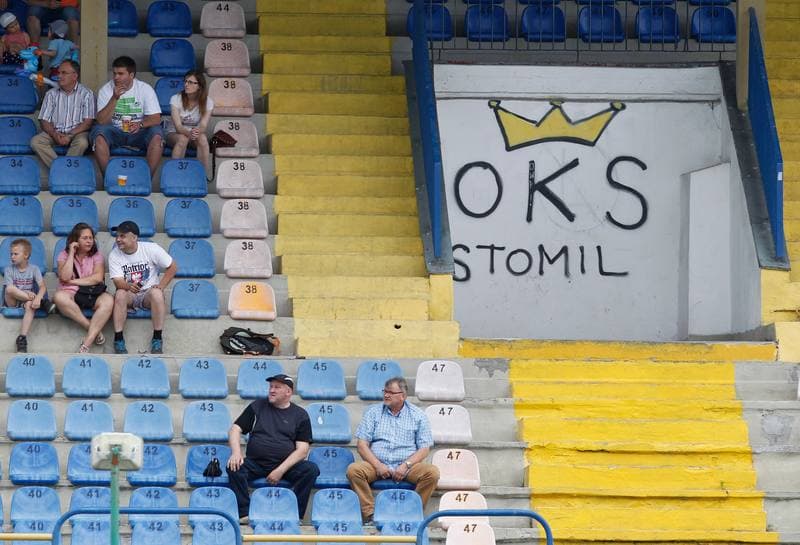 Football. I Liga. Stomil Olsztyn - GKS Katowice. 25.05.2014