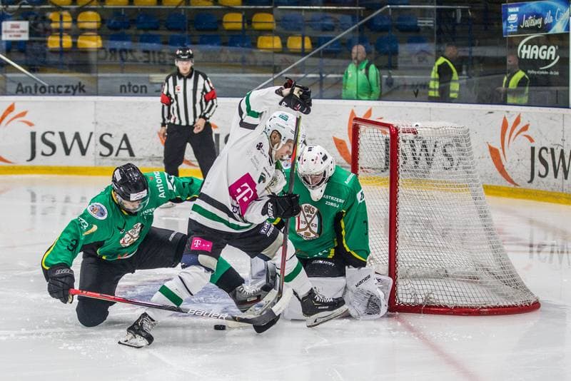 Ice Hockey. Visegrad Cup. JKH GKS Jastrzebie - Ferencvarosi TC. 03.09.2019