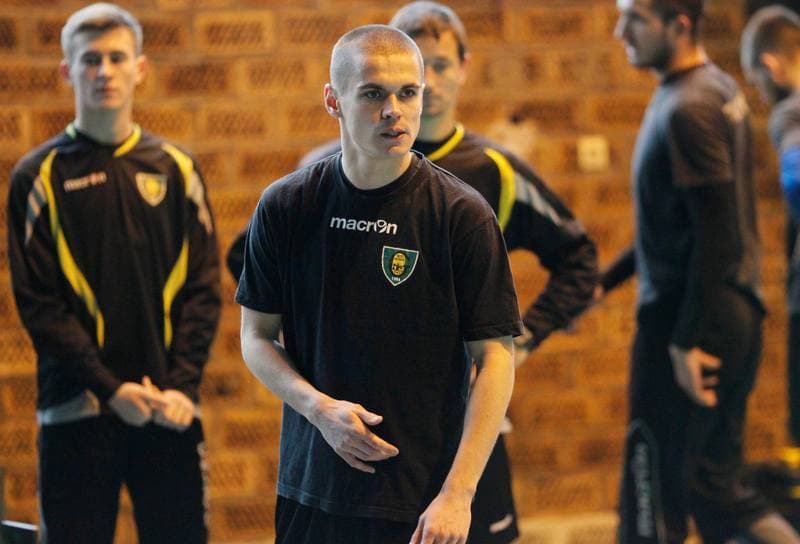 Football. GKS Katowice. Training. 25.01.2015