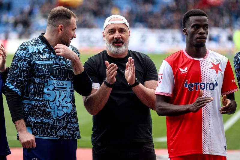 Football. Chance Liga. Banik Ostrava - Slavia Praha. 05.04.2026