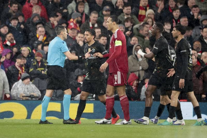 Football. UEFA Champions League. Liverpool - Paris Saint-Germain. 14.04.2026
