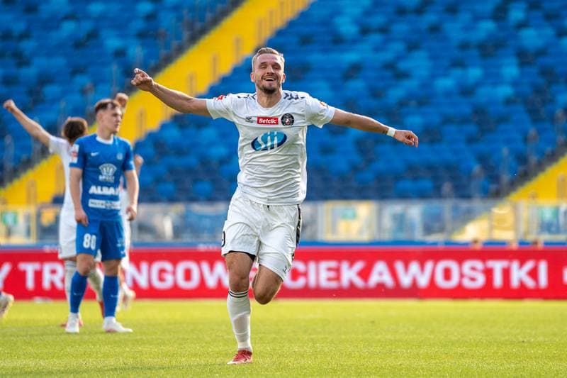 Football. Betlic 1 Liga. Ruch Chorzow - Polonia Warszawa. 25.05.2025