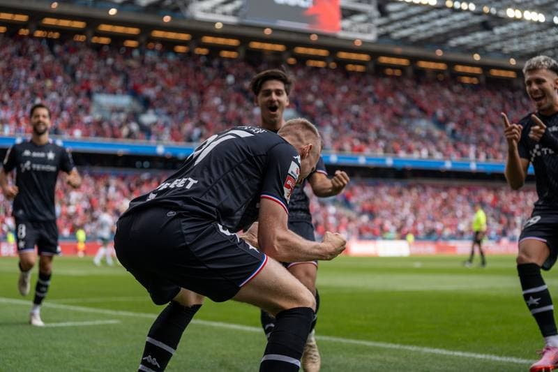 Football. Betlic 1 Liga. Wisla Krakow - Slask Wroclaw. 24.08.2025