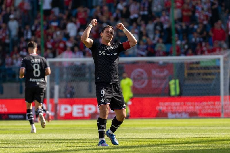 Football. Betlic 1 Liga. Wisla Krakow - Slask Wroclaw. 24.08.2025