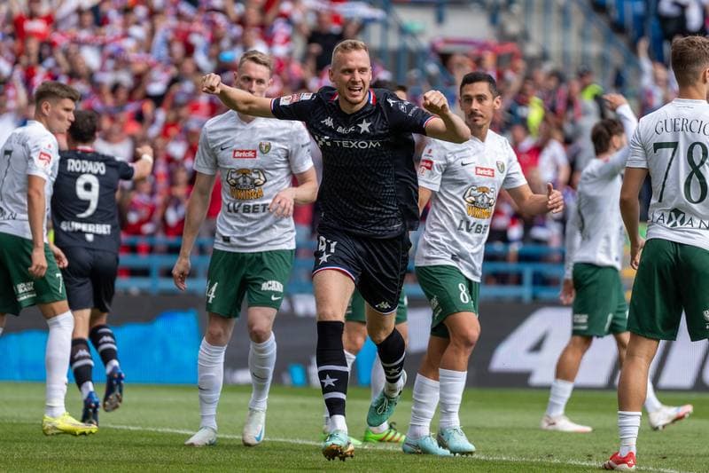 Football. Betlic 1 Liga. Wisla Krakow - Slask Wroclaw. 24.08.2025