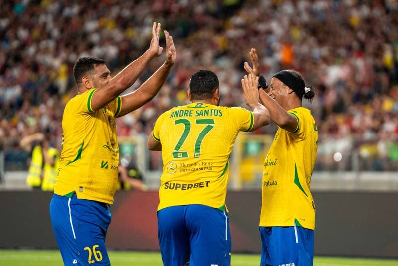 Football. Friendly Match. Poland Legends - Brazil Legends. 21.06.2025