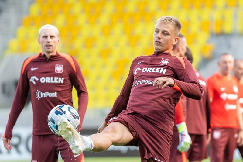 Football. Poland national team. Training. 02.06.2025