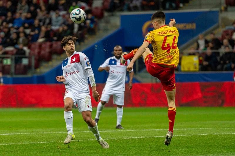 Football. Polish Supercup. Wisla Krakow - Jagiellonia Bialystok. 02.04.2025