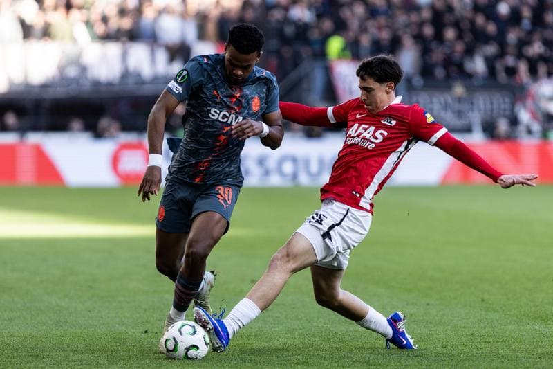 Football. UEFA Conference League. AZ Alkmaar - FC Shakhtar Donetsk. 16.05.2026