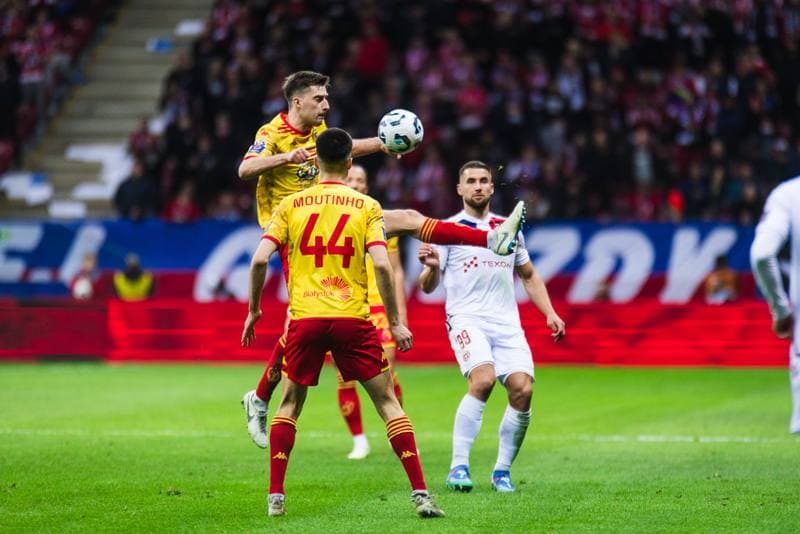 Football. Polish Supercup. Jagiellonia Bialystok - Wisla Krakow. 02.04.2025