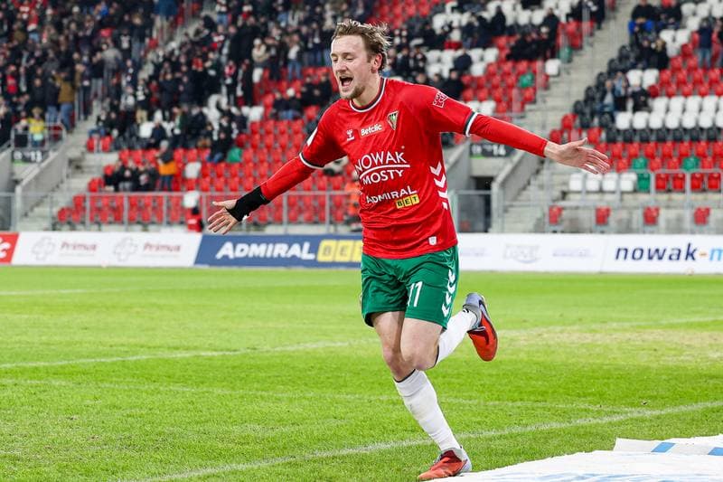 Football. Betclic II Liga. Zaglebie Sosnowiec - Sandecja Nowy Sacz. 24.02.2026