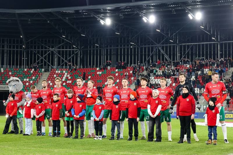Football. Betclic II Liga. Zaglebie Sosnowiec - Sandecja Nowy Sacz. 24.02.2026