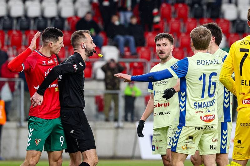 Football. Betclic II Liga. Zaglebie Sosnowiec - Sandecja Nowy Sacz. 24.02.2026