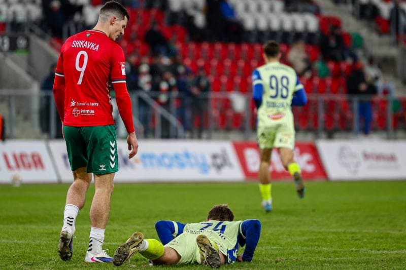 Football. Betclic II Liga. Zaglebie Sosnowiec - Sandecja Nowy Sacz. 24.02.2026